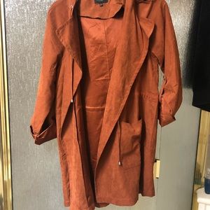 Burnt orange light jacket